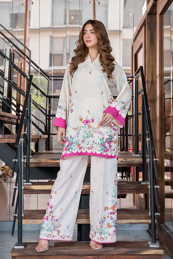 Blooming White Floral Co-ord Set ✨🌺